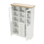 Vitrina ROYAL, pin / stejar
