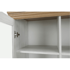Vitrina ROYAL, pin / stejar