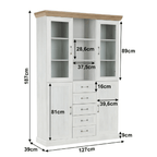 Vitrina ROYAL W2D, vedere 3