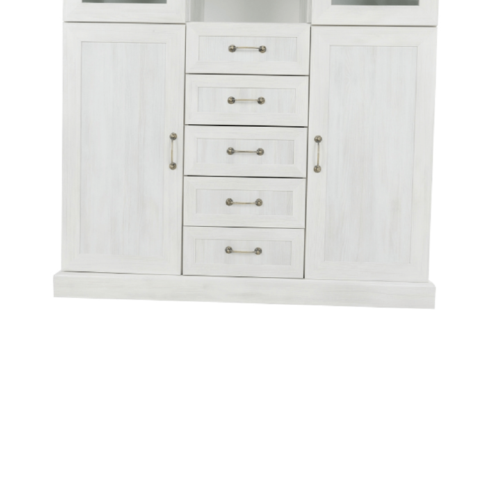 Vitrina ROYAL, pin / stejar