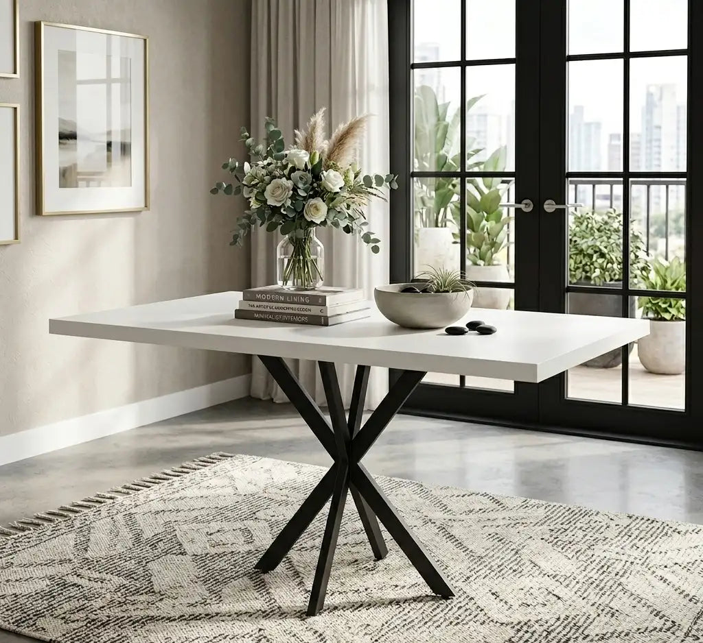 Masa fixa 140*80*75 cm Xenia, dreptunghiulara – Maxinova (imaginea 1)