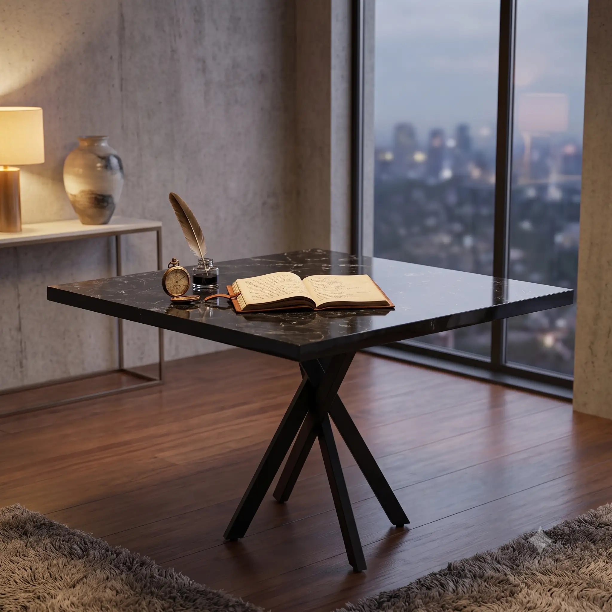 Masa fixa 80*80*75 cm Xenia,patrata – Maxinova (imaginea 4)