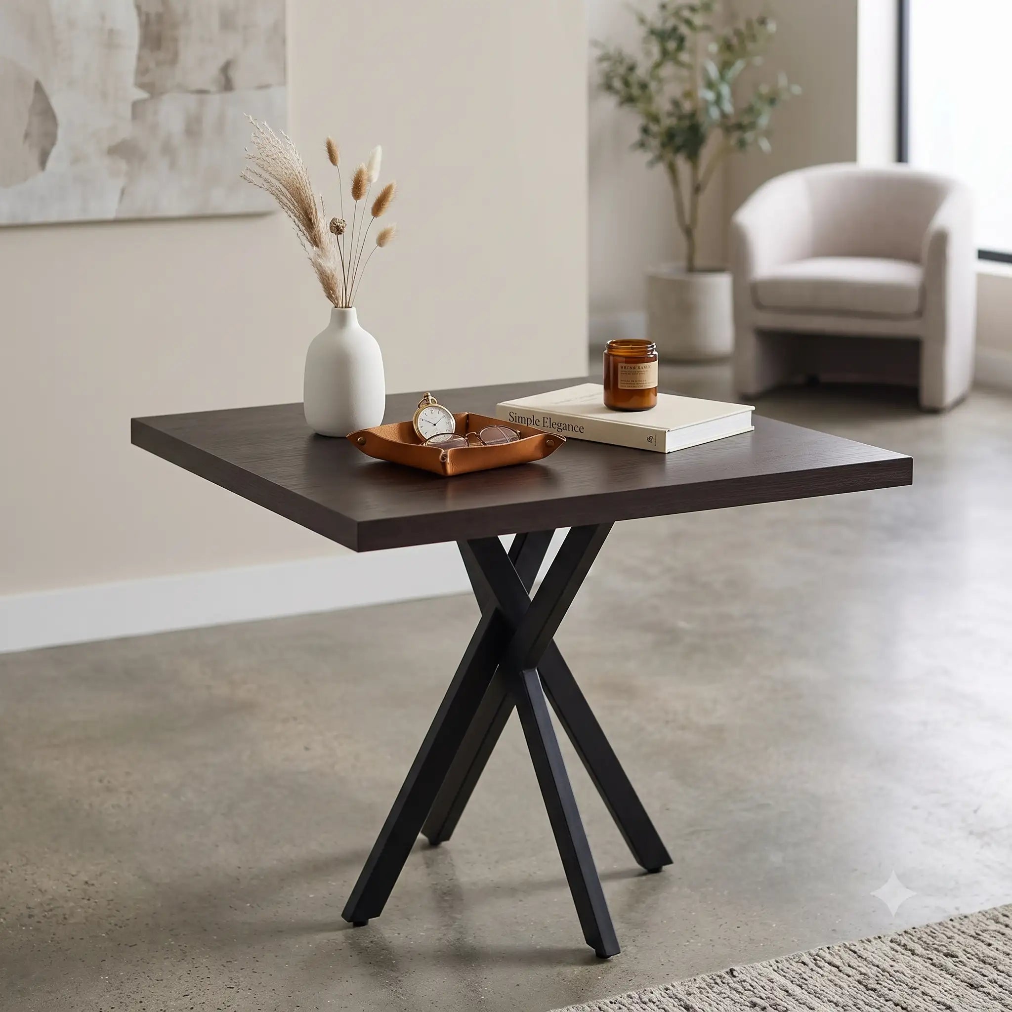 Masa fixa 80*80*75 cm Xenia,patrata – Maxinova (imaginea 2)