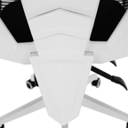 Fotoliu de birou YOKO, negru / alb