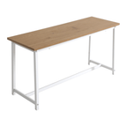 Set dining ZAFAR, stejar / alb