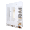 Dulap multifunctional modular ZAFOD, alb