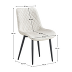 Scaun tapitat ZAINA TIP 1, vedere 4