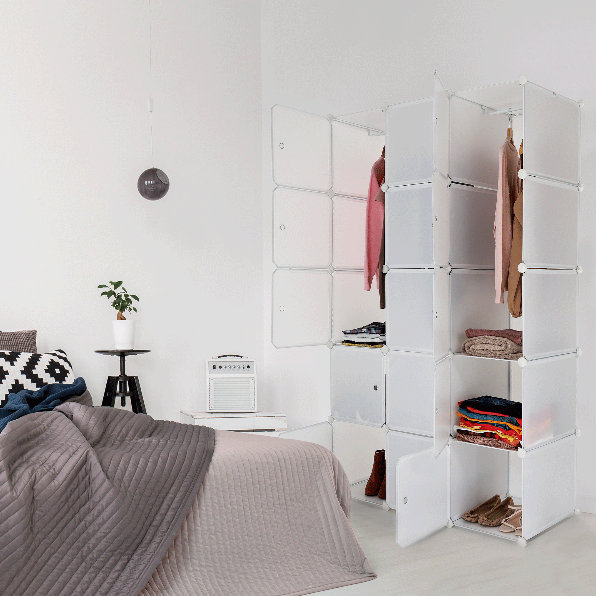 Dulap modular suspendat ZALVO, vedere 2