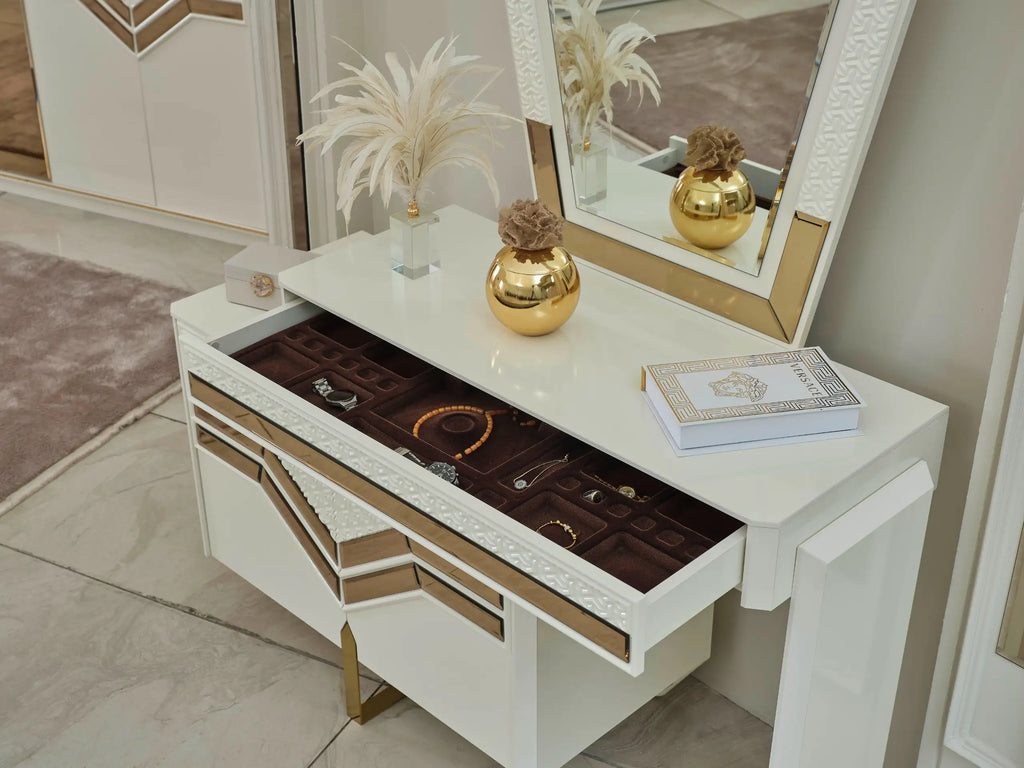 Set dormitor tapitat Mobilier Zen, vedere 8