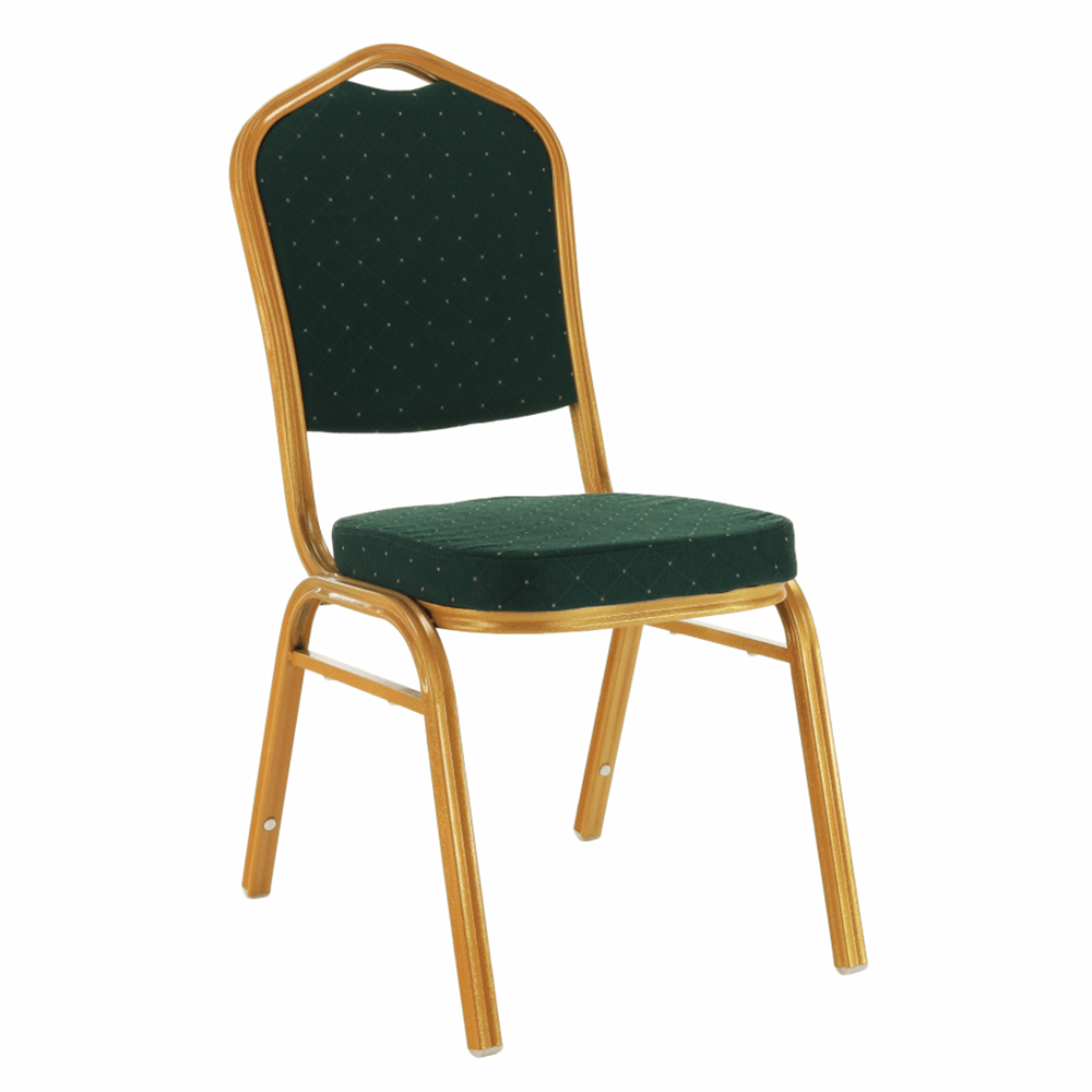 Scaun stivuitor ZINA 3 NOU, verde/vopsea aurie
