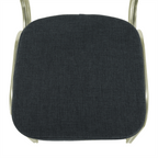 Scaun, gri/champagne, ZINA 2 NEW