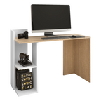 Masa PC ZINO NEW, stejar sonoma/alb