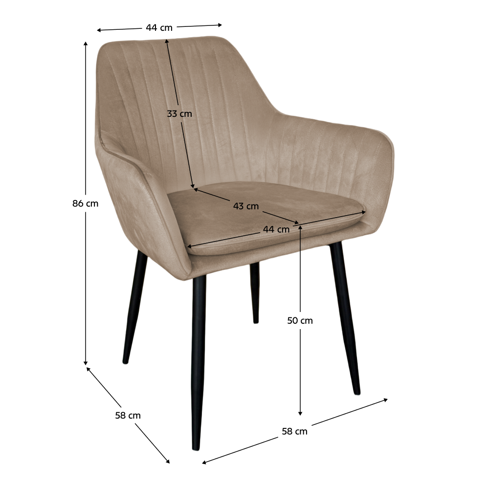 Fotoliu tapitat ZIRKON NEW, vedere 3