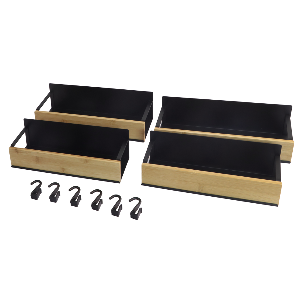 Raft ZOBER, maro / negru