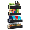 Polite ZOBER TYP 2, 4 buc, negru