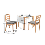 Set masa si scaune extensibil ZOREL, vedere 3